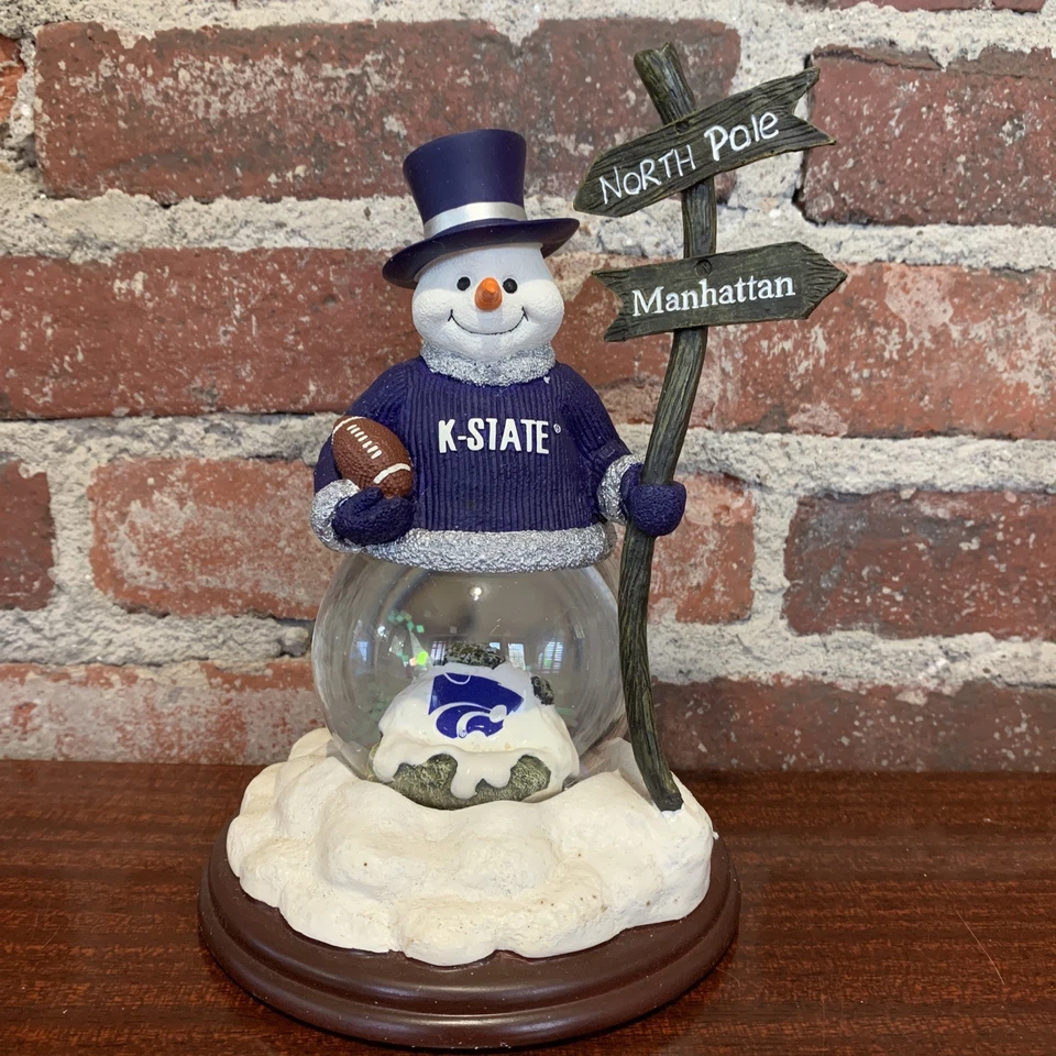 Globo de Neve KANSAS STATE UNIVERSITY -MEMORY COMPANY 1ª Série Limitada - Imagem 2 de 4