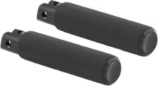 ARLEN NESS Passenger Knurled Footpegs - Black - Fits FL/FX '18-'24 07-943