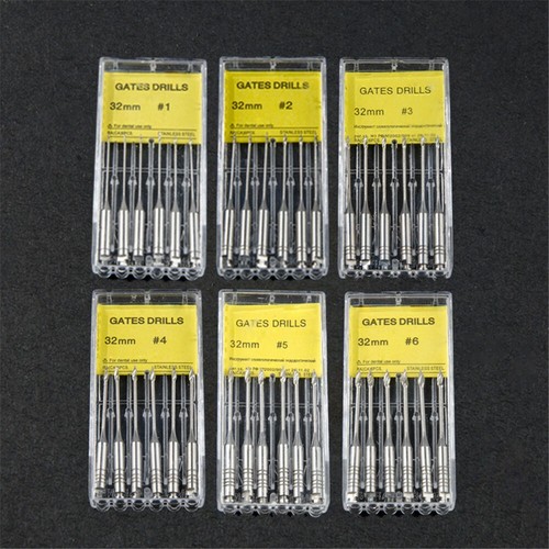 Dental Peeso Reamers/Gates Drills for Engine Use Endo Stainless Steel 28/32mm - Picture 9 of 33