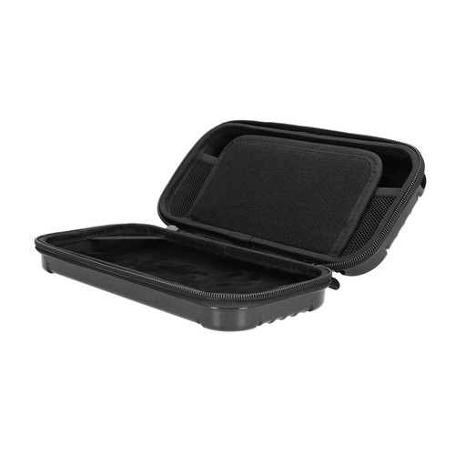 (black) Carrying Case Hard Shell Carry Case Built In Storage And - Picture 4 of 23