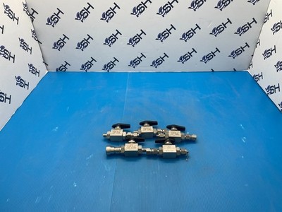 H6800SSL1/4PSS Stainless Steel   Valve Lot of 5 #wd