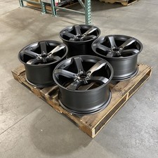 Used 19x9.5 MRR VP5 5x112 35 66.6 Gun Metal Wheels set-4