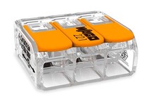 WAGO 221 Series 10AWG Lever Nuts Pack of 10 Copper Wire Connectors