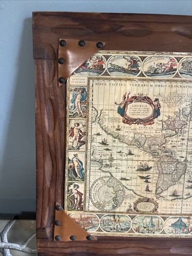 Vintage Framed Nova Totius Terrarium Orbis Geographica - Picture 2 of 6
