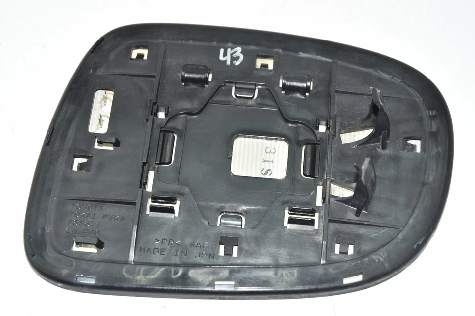 💎 Espejo retrovisor térmico lado conductor izquierdo vidrio fabricante original Lexus IS250 IS350 2006-2008 Foto 2 de 4