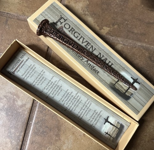 Uña perdonada 6,25" artefacto recordatorio del primer siglo cruz trajo perdón - Imagen 1 de 2