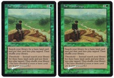 Far Wanderings x2 2x 2002 Torment FOIL Green Common Sorcery MTG SP - NM AZ1