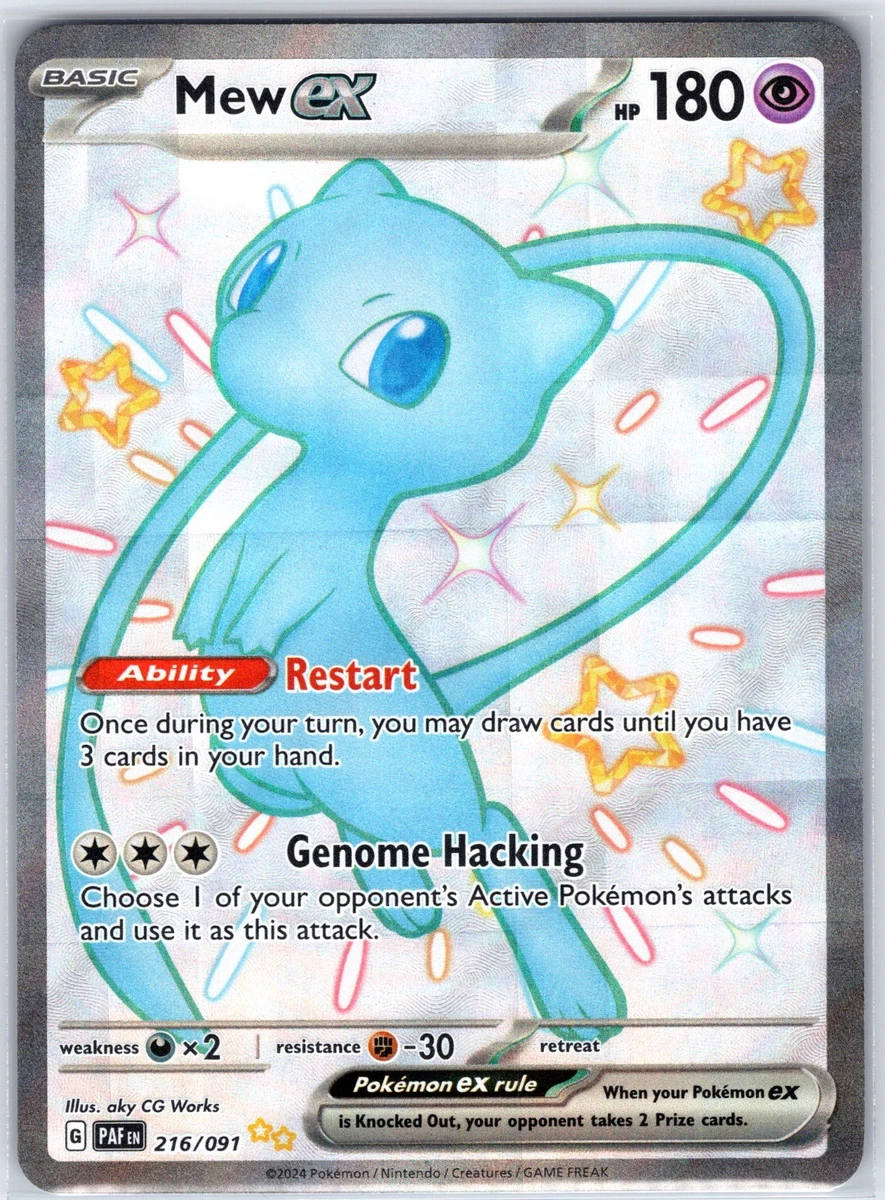 Ultra Rare Pokémon Mew Individual Cards for sale