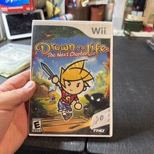 Drawn to Life: The Next Chapter Nintendo Wii, 2009 with INSERT - TESTED