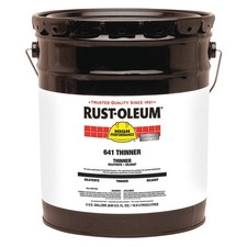 RUST-OLEUM 641300 Paint Thinner,5 gal,Pail 6H095