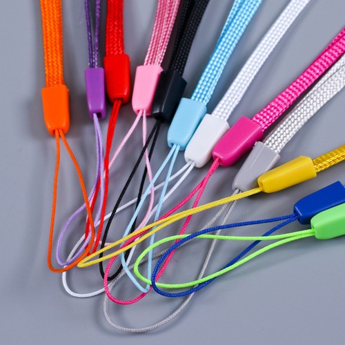 100 Pcs Hand Strap Anti-lost Colorful Lanyard Flat Wrist Nylon Phone Keychain - 第 5/12 張圖片