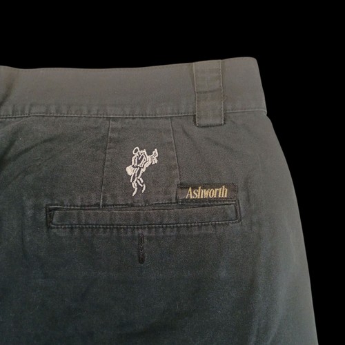 ASHWORTH Golf - anthrazit Flatfront Größe W38 - Bild 8 von 8