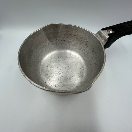 Wagner Ware Magnalite 1 1/2 cuarto de galón cacerola con tapa utensilios de cocina de aluminio vintage - Imagen 6 de 11