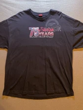 Hot leather Men's Sturgis 75 Year Black Hills Rally South Dakota Shirt size 2Xl 