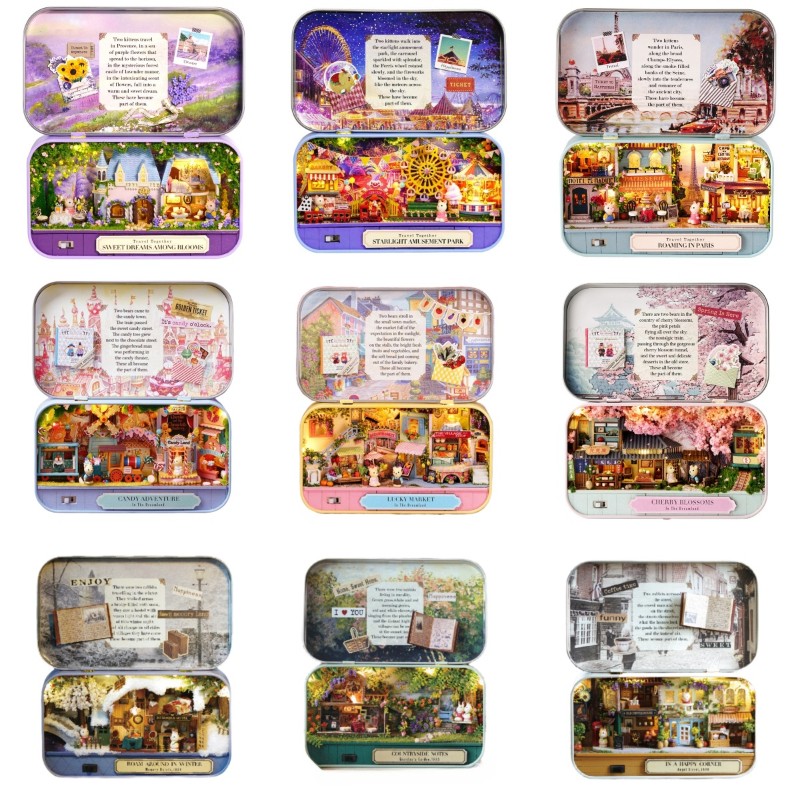Theatre With Furniture Assembly Toy Gift