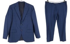 SUITSUPPLY Suit Lazio Single Br Wool Mohair EU:50; UK/US:40 - W36 L27