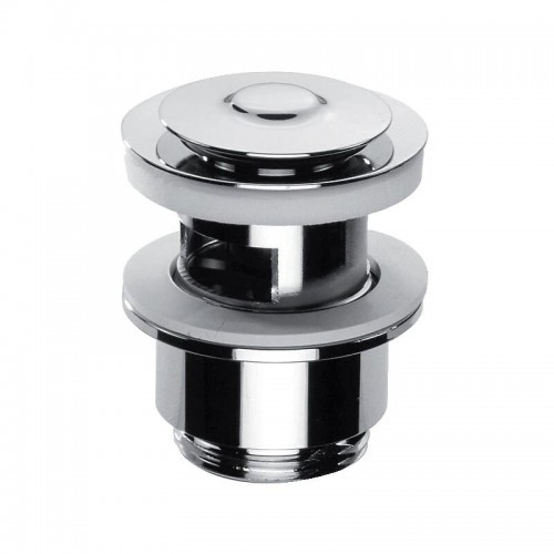 Bonde de lavabo design clapet automatique laiton chromé brillant 0501074 NICOLL
