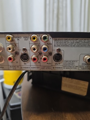 Magnavox MDR515H/F7 HDD & DVD Player/Recorder Black Parts Or Repair  - Picture 13 of 24