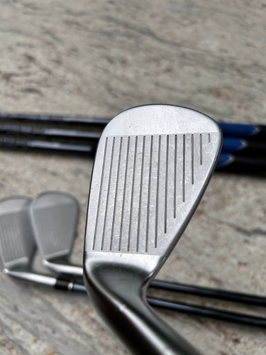 Callaway Apex AI200 Irons 5-PW IRONS set GRAPHITE RECOIL DART HDC 80 R VG+ cond - Picture 8 of 17