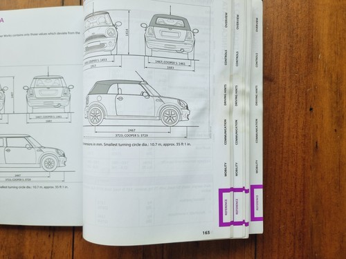 MINI & MINI CONVERTIBLE (2010 - 2014) Owners Manual / Handbook + Audio + Wallet - Picture 8 of 12