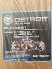 Genuine DETROIT FILTER, OIL DDE A4711800009, A4711800209