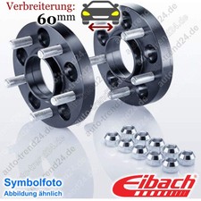 Pro-Spacer Spurplatten schwarz 60mm/Achse u.a.: Hyundai i40 CW VF, Bj. 2011-2019
