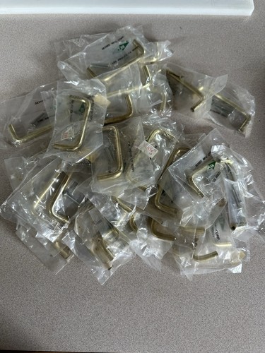 Drawer Handles, Jaybee Vntge, Brass Finish Cast Metal - Picture 3 of 3