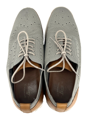 G.H. Bass & Co. Mens Gray Knit 713211XK36 Casual Dress Shoes Size 10 (N) - Picture 8 of 11