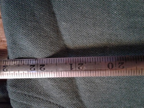 NWT Croft & Barrow Men’s Size Large Tall Green Easy Care Pique Polo Shirt - Picture 6 of 8