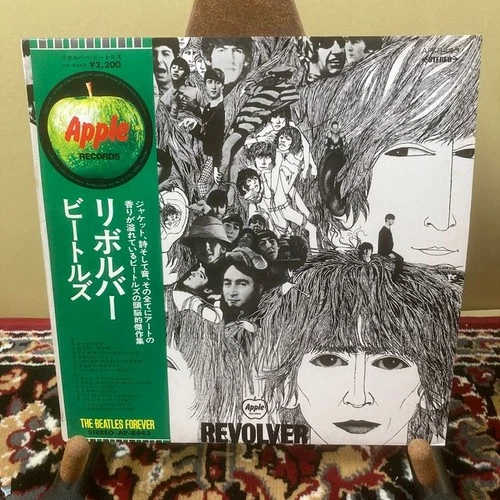 The Beatles Revolver AP-8443 Japanese Obi Album LP Vinyl Record Japan Used