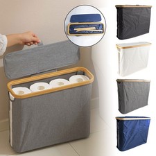 Toilet Paper Storage Toilet Roll Storage Box Bathroom Organizer AE