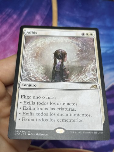 Spanish Farewell ⭐️ Adios ⭐️ Kamigawa Neon Dynasty • Unplayed • Mtg (1847) - Picture 2 of 6