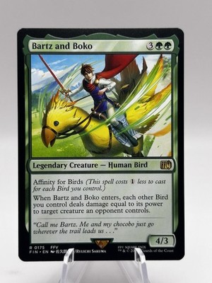 Bartz and Boko 0175 Universes Beyond: Final Fantasy FIN MTG NM