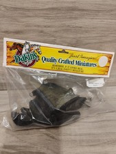Dakins Quality Crafted Miniatures SB412 Black Western Saddle