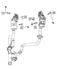 Genuine Mopar Oxygen Sensor 68291423AB