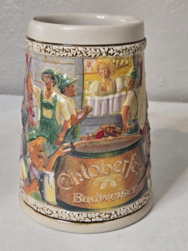 Oktoberfest Bierkrüge Vintage Budweiser Anheuser-Busch 3 Stück in Kartons - Bild 10 von 23