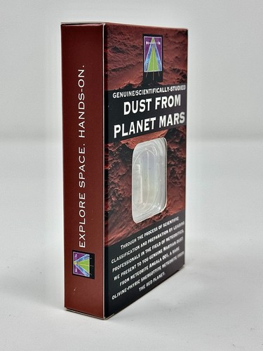 100% Authentic Martian Meteorite Dust From Planet Mars!  IMCA #3950, GMA #042 - Picture 2 of 8