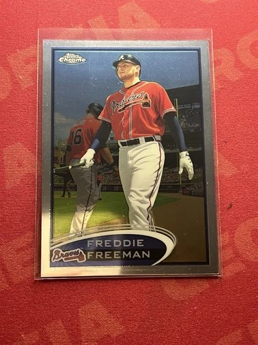 Freddie Freeman 2012 Topps Chrome Freddie Freeman #19