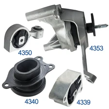 Set of 4 Engine Motor & Auto Transmission Mount for Nissan Altima 2.5L 2007-2016