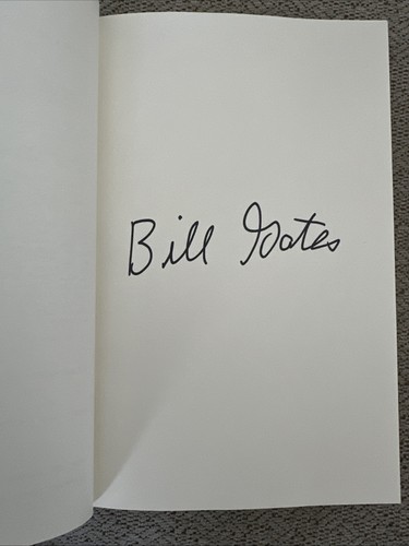 Bill Gates Source Code Signed Book Hardcover Ships Today - Picture 2 of 3