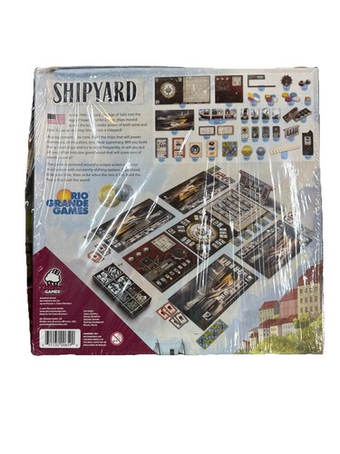 Shipyard by Rio Grande Games Strategy Worker Placement Board Game - Picture 3 of 4