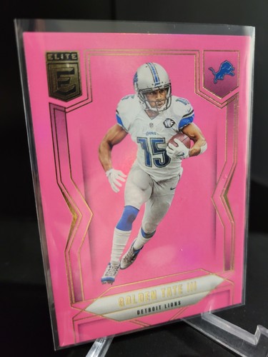 Panini Donruss Elite 2025 - Golden Tate III Pink Parallel #17 Lions - Imagen 3 de 4