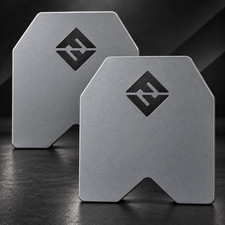 20 LB Weighted Vest Plates Set 2x8.75 LB Steel Inserts for Rucking /Crossfit