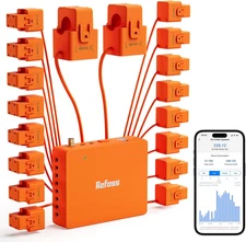 Smart Home Energy Monitor, Real-Time Tracking with 16 Sensors