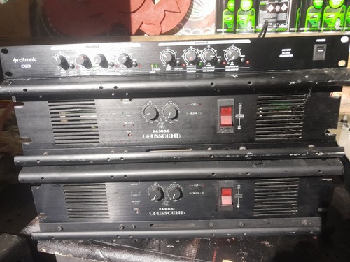 Opus Sound KA3000 x2 Vintage Analog Amplifiers - Picture 4 of 5