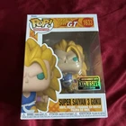 Funko Pop! Vinyl: Super Saiyan 3 Goku #1633 Entertainment Earth/LE, DBGT - NIB