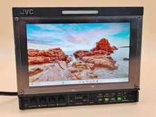 JVC DT-F9L5 Multi-format 8.2" LCD Broadcast Studio Field Monitor NO BATT READ