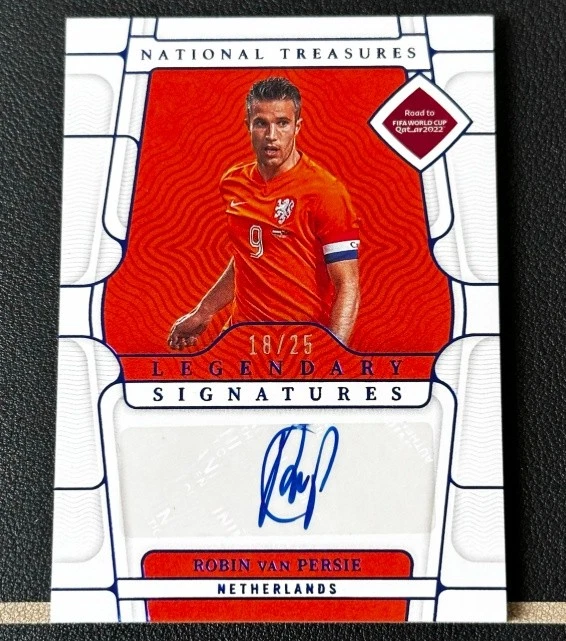 世界10枚限定！ Topps ROBIN VAN PERSIE 直筆サインカード 世界10枚限定！ Topps ROBIN VAN PERSIE 直筆サインカード