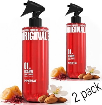 Immortal Reserve 01 Aftershave Balsam 16.9oz I. PACK OF 2