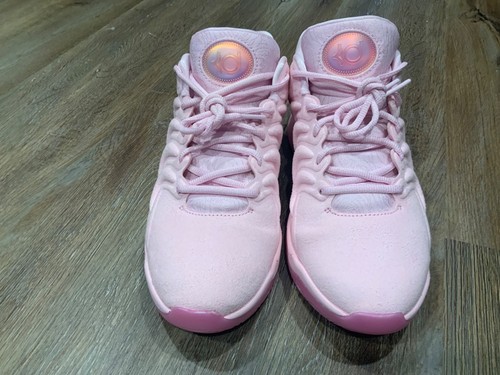 Nike KD 17 NRG Aunt Pearl Kay Yow Pink FZ1518-600 Men’s Sz 8 / Wmn Sz 9.5 - Picture 3 of 7